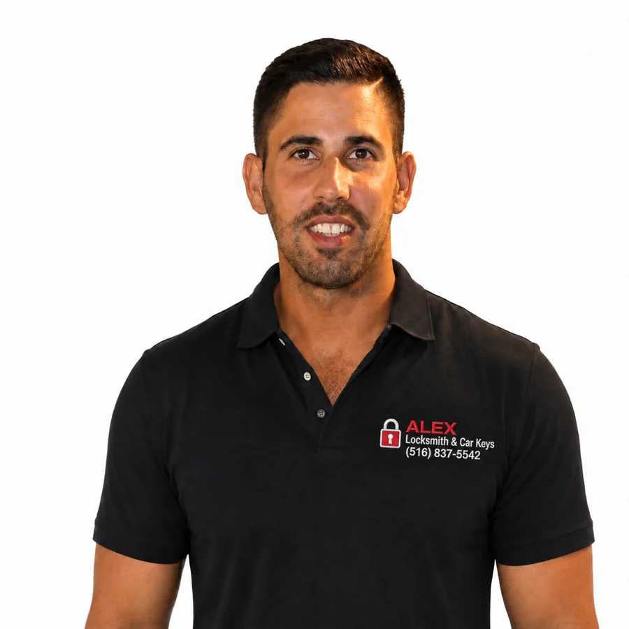 Alex, licensed locksmith and car key technician in Valley Stream, Nassau County